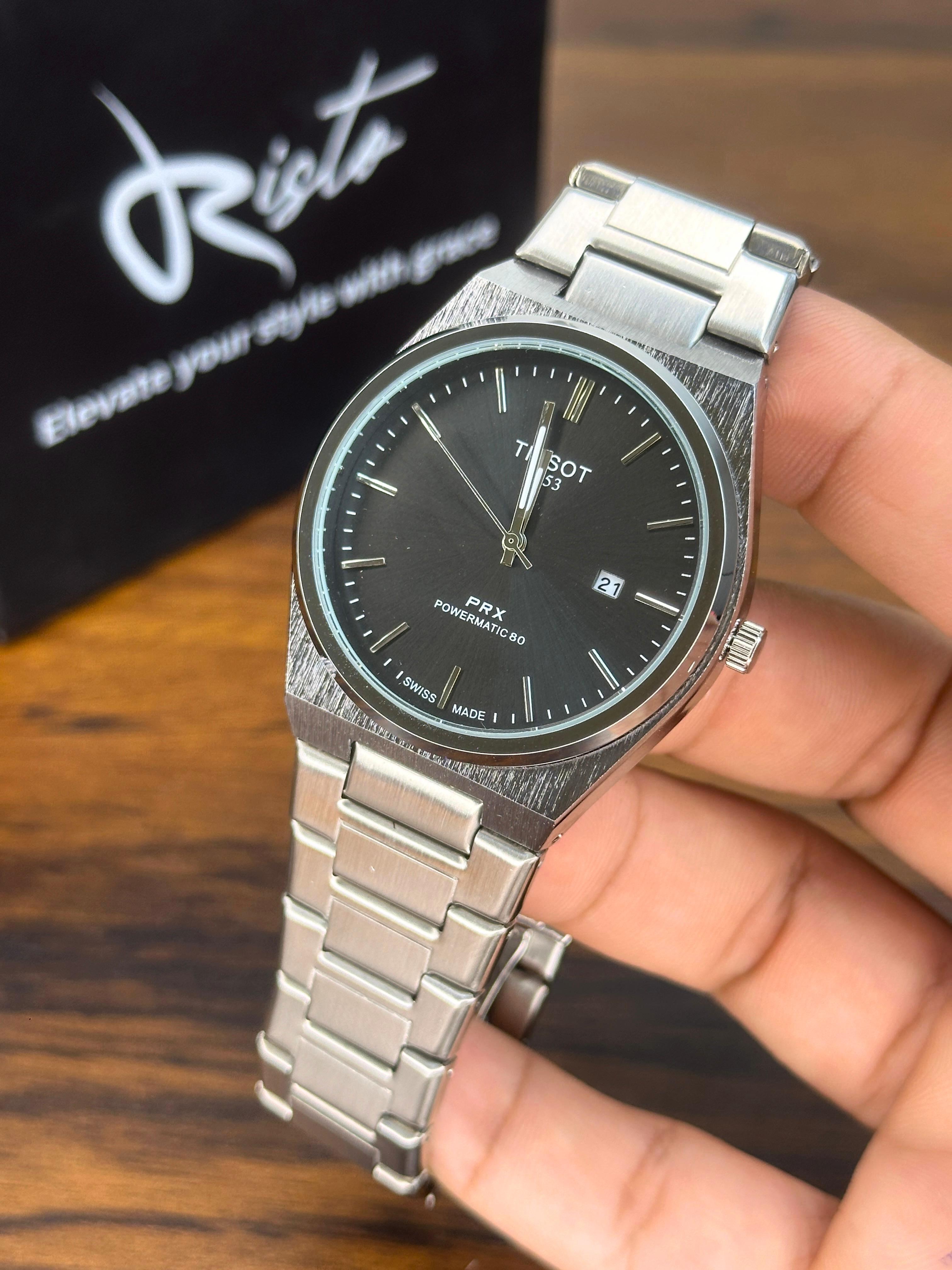 Limited Edition PRX 1853 - Mineral glass - Superlative Finish - Black