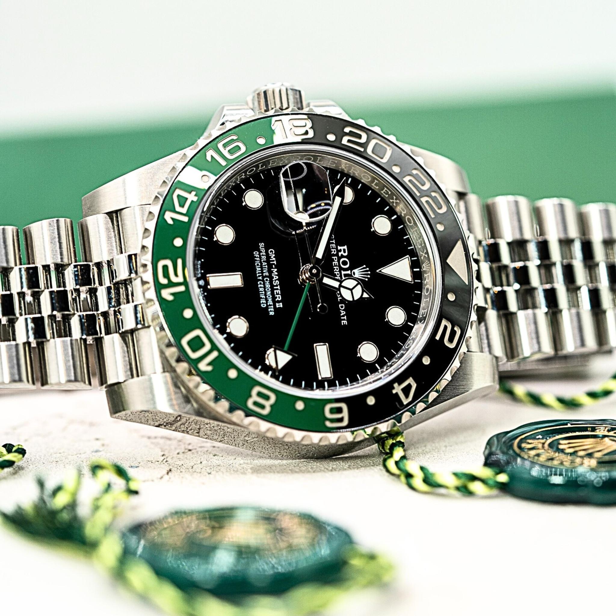 GMT Master II - Premium Watch  Blck-Green